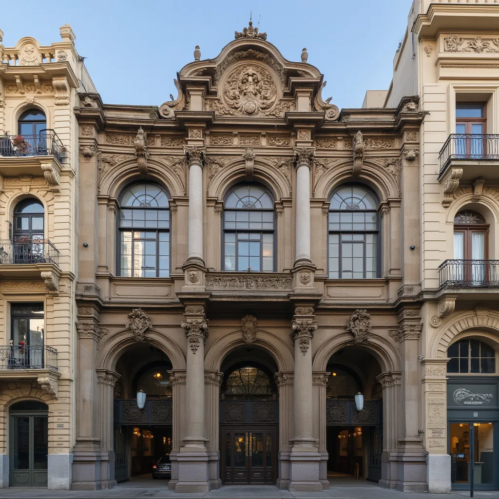 Edificio histórico en Buenos Aires